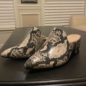 Leopard print, loafer type shoe, never worn brand new